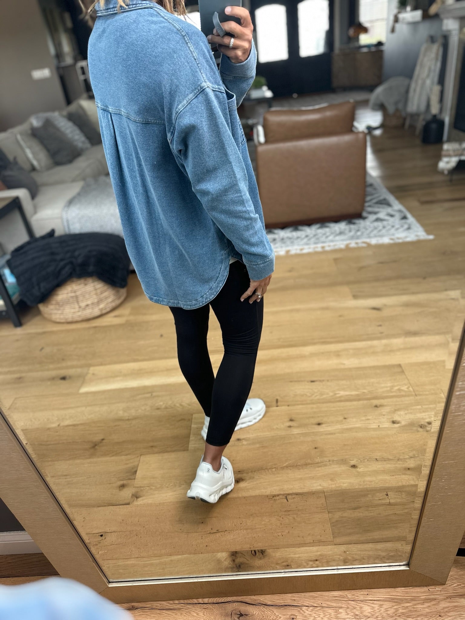 Making Perfect Sense Shacket-Be Cool-Anna Kaytes Boutique, Women's Fashion Boutique in Grinnell, Iowa