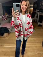 Tied With Love Bow-Detail Cardigan-Sweaters-Bucketlist-Anna Kaytes Boutique, Women's Fashion Boutique in Grinnell, Iowa