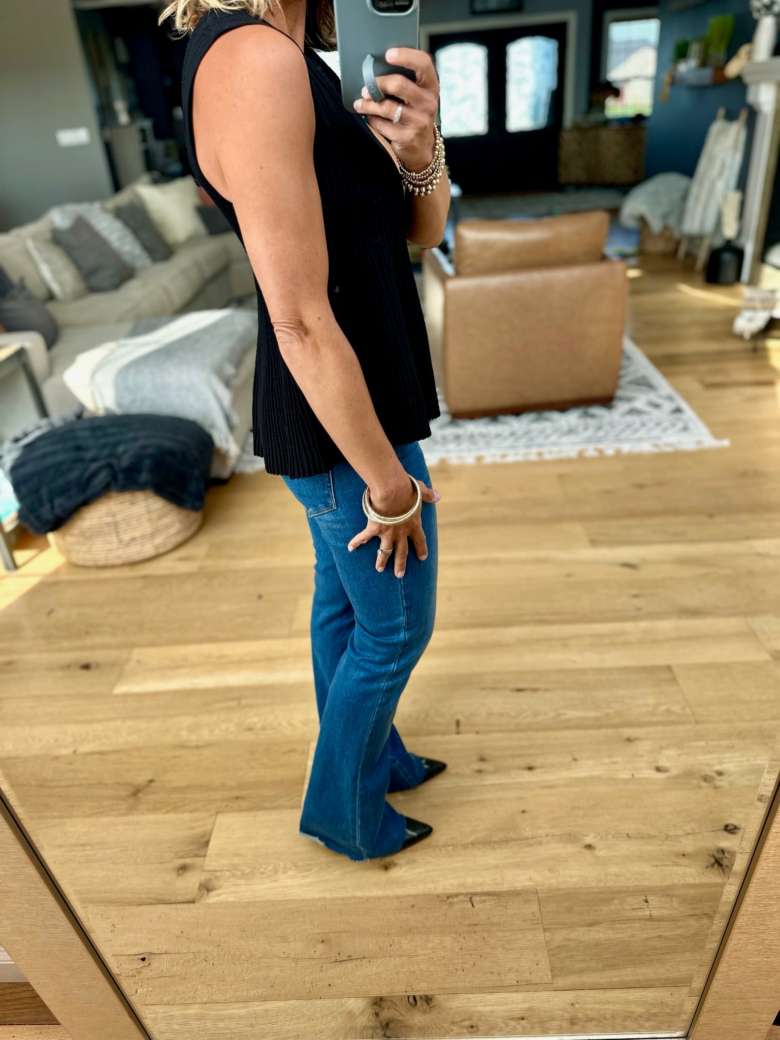 Something Better Peplum Textured Top-Wishlist-Anna Kaytes Boutique, Women's Fashion Boutique in Grinnell, Iowa