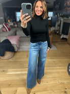 The Alice Mid-Rise Wide-Leg Denim-Jeans-Vervet-Anna Kaytes Boutique, Women's Fashion Boutique in Grinnell, Iowa