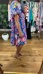 Possibly Perfect Paisley Dress-Dresses-Umgee-Anna Kaytes Boutique, Women's Fashion Boutique in Grinnell, Iowa