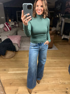 Just Around The Corner Long Sleeve Top-Long Sleeves-Mono B-Anna Kaytes Boutique, Women's Fashion Boutique in Grinnell, Iowa