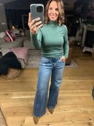 Just Around The Corner Long Sleeve Top-Long Sleeves-Mono B-Anna Kaytes Boutique, Women's Fashion Boutique in Grinnell, Iowa