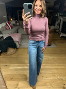 Just Around The Corner Long Sleeve Top-Long Sleeves-Mono B-Anna Kaytes Boutique, Women's Fashion Boutique in Grinnell, Iowa