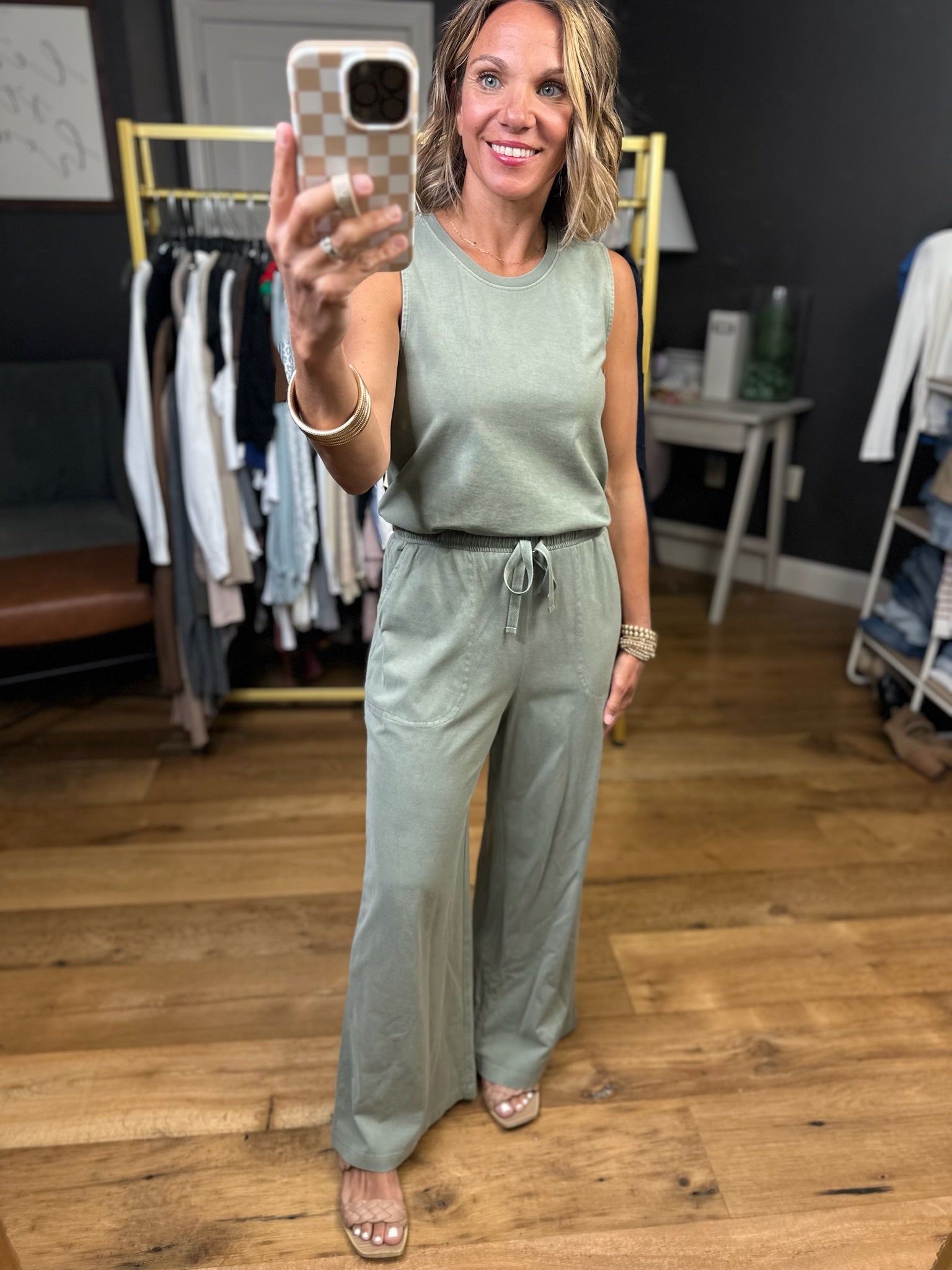 Going Places Wide-Leg Pant + Top Set - Multiple Options-Be Cool-Anna Kaytes Boutique, Women's Fashion Boutique in Grinnell, Iowa