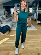 Cloud Nine Top + Jogger Set-Mono B-Anna Kaytes Boutique, Women's Fashion Boutique in Grinnell, Iowa