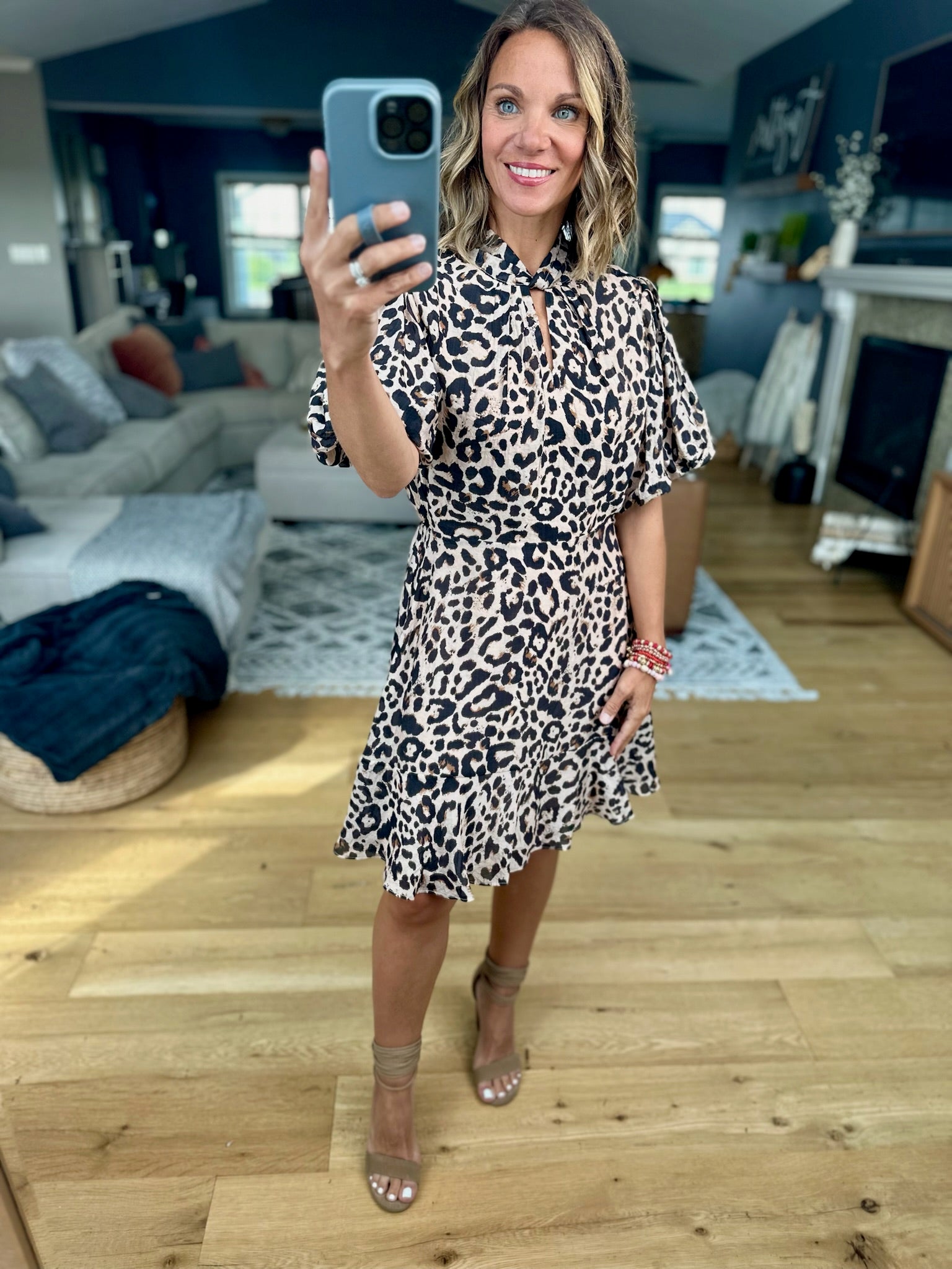 Call Of the Wild Cheetah Print Dress-THML-Anna Kaytes Boutique, Women's Fashion Boutique in Grinnell, Iowa