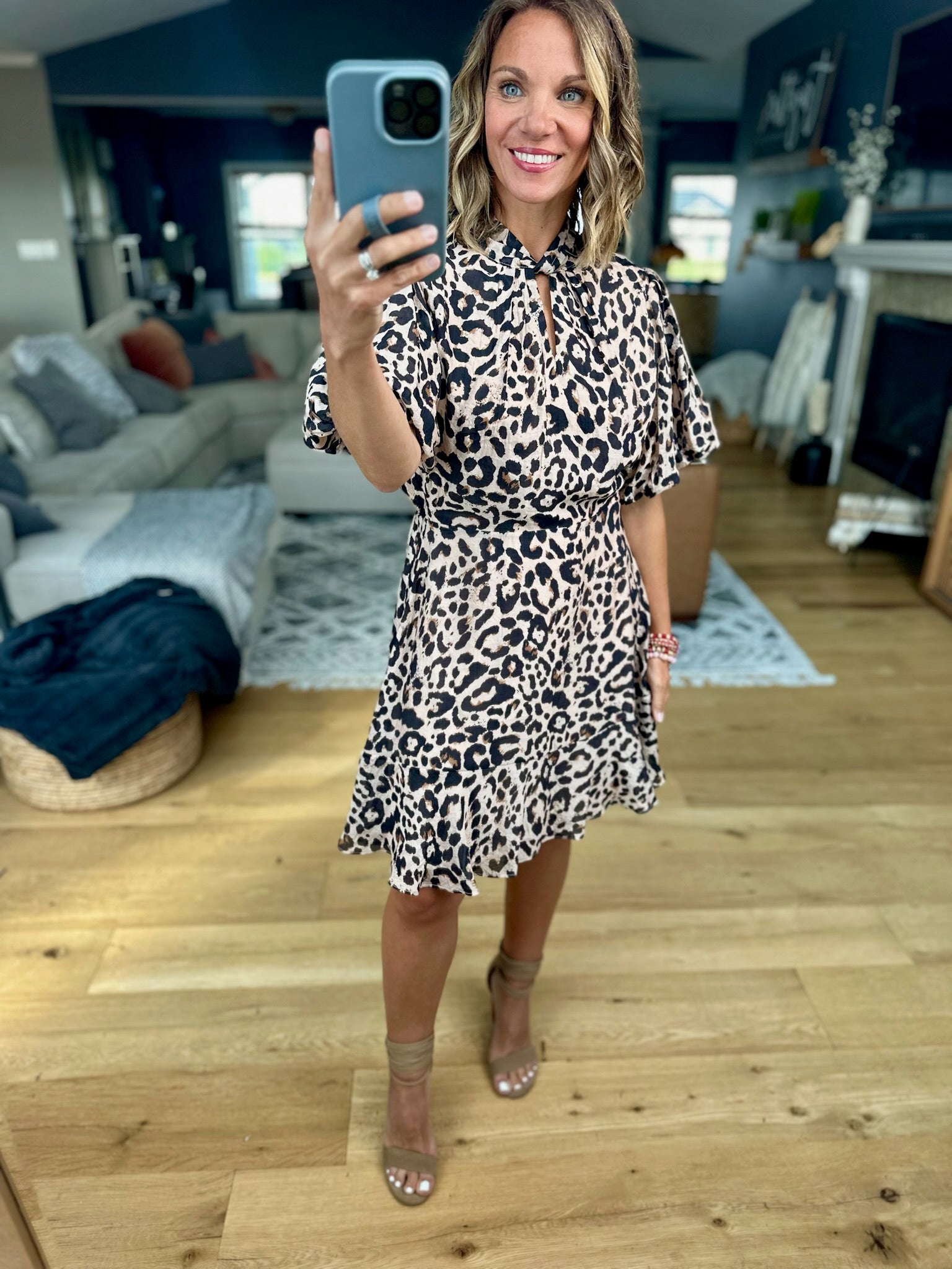 Call Of the Wild Cheetah Print Dress-THML-Anna Kaytes Boutique, Women's Fashion Boutique in Grinnell, Iowa