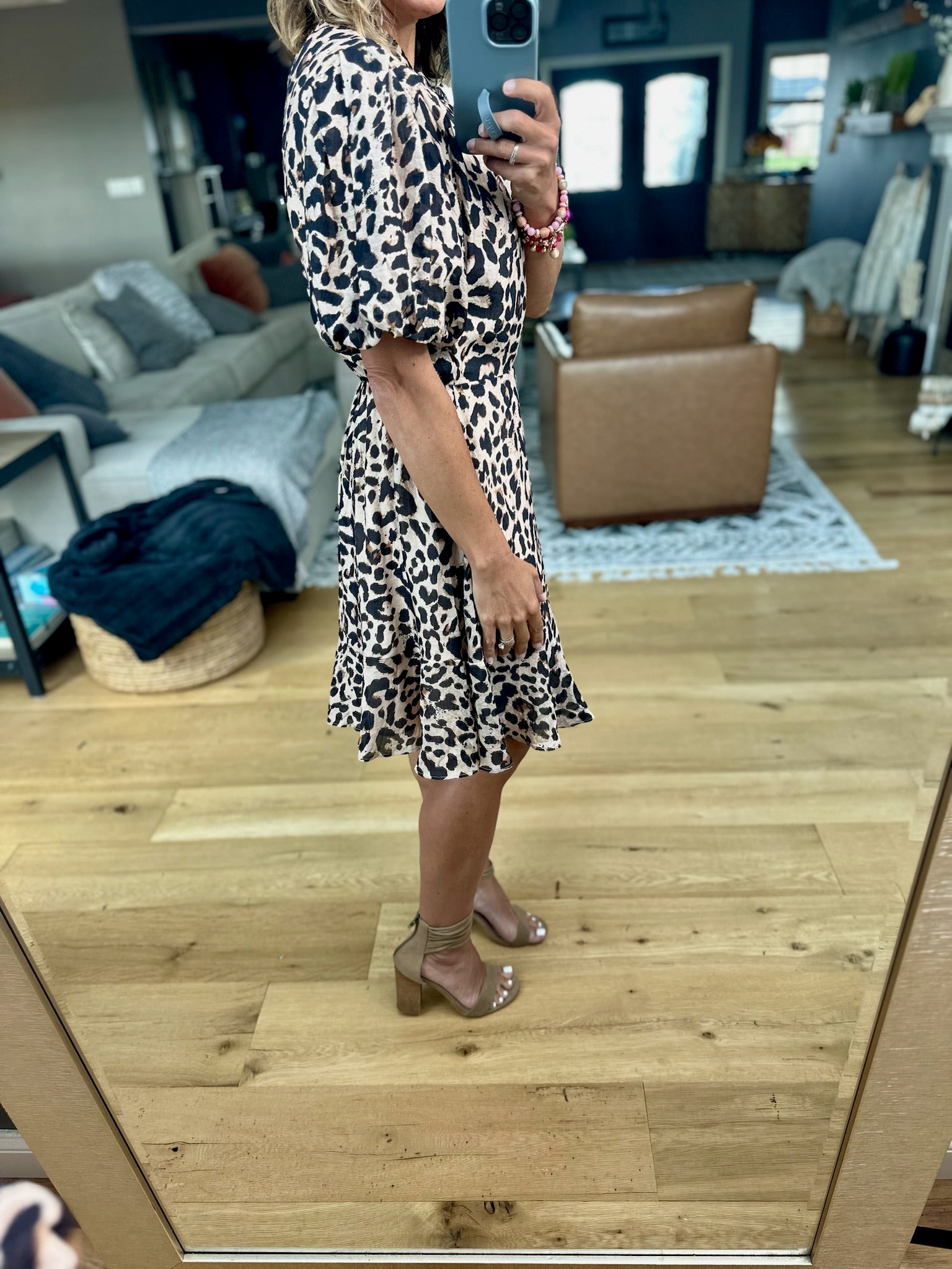 Call Of the Wild Cheetah Print Dress-THML-Anna Kaytes Boutique, Women's Fashion Boutique in Grinnell, Iowa