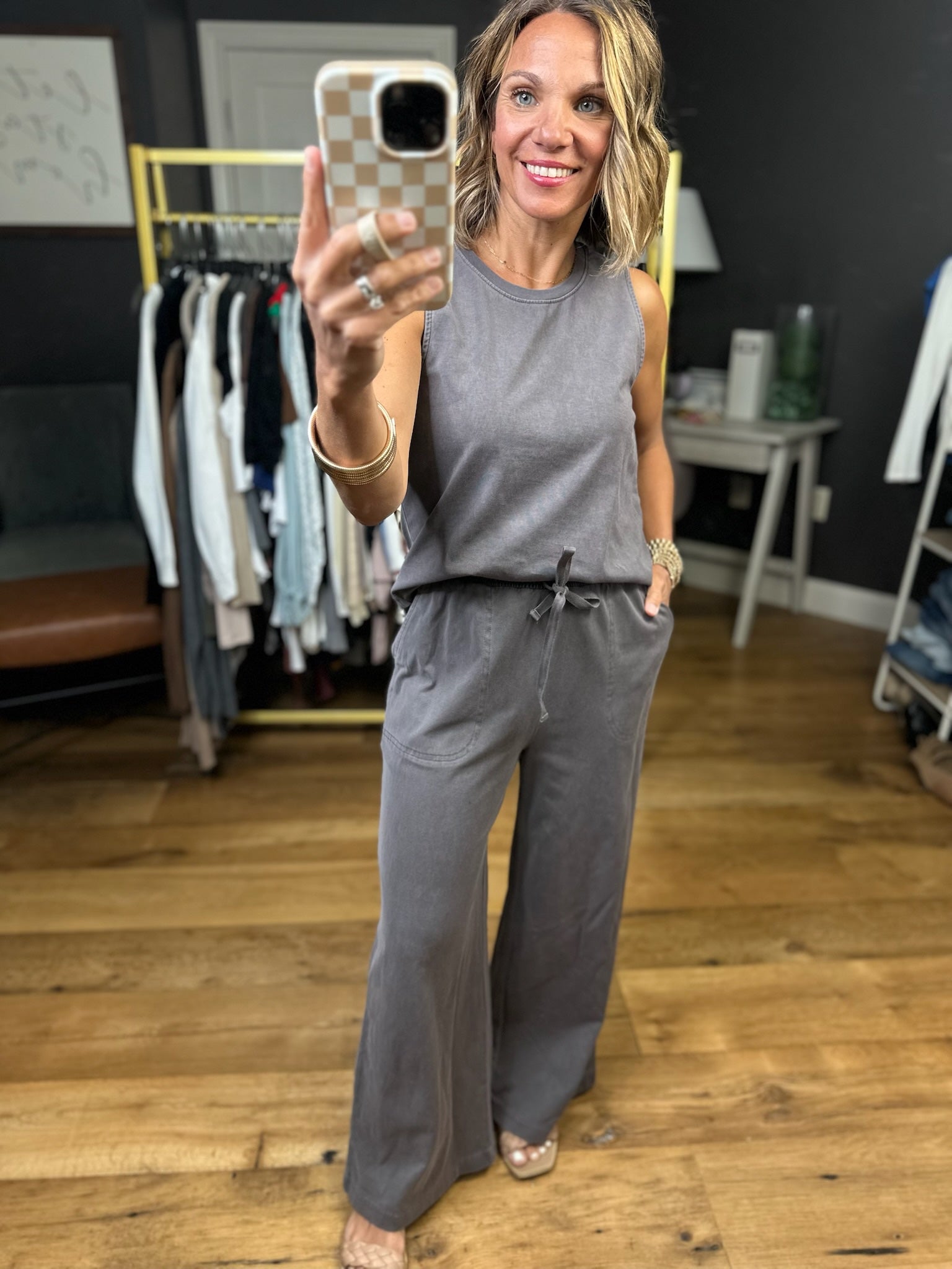 Going Places Wide-Leg Pant + Top Set - Multiple Options-Be Cool-Anna Kaytes Boutique, Women's Fashion Boutique in Grinnell, Iowa