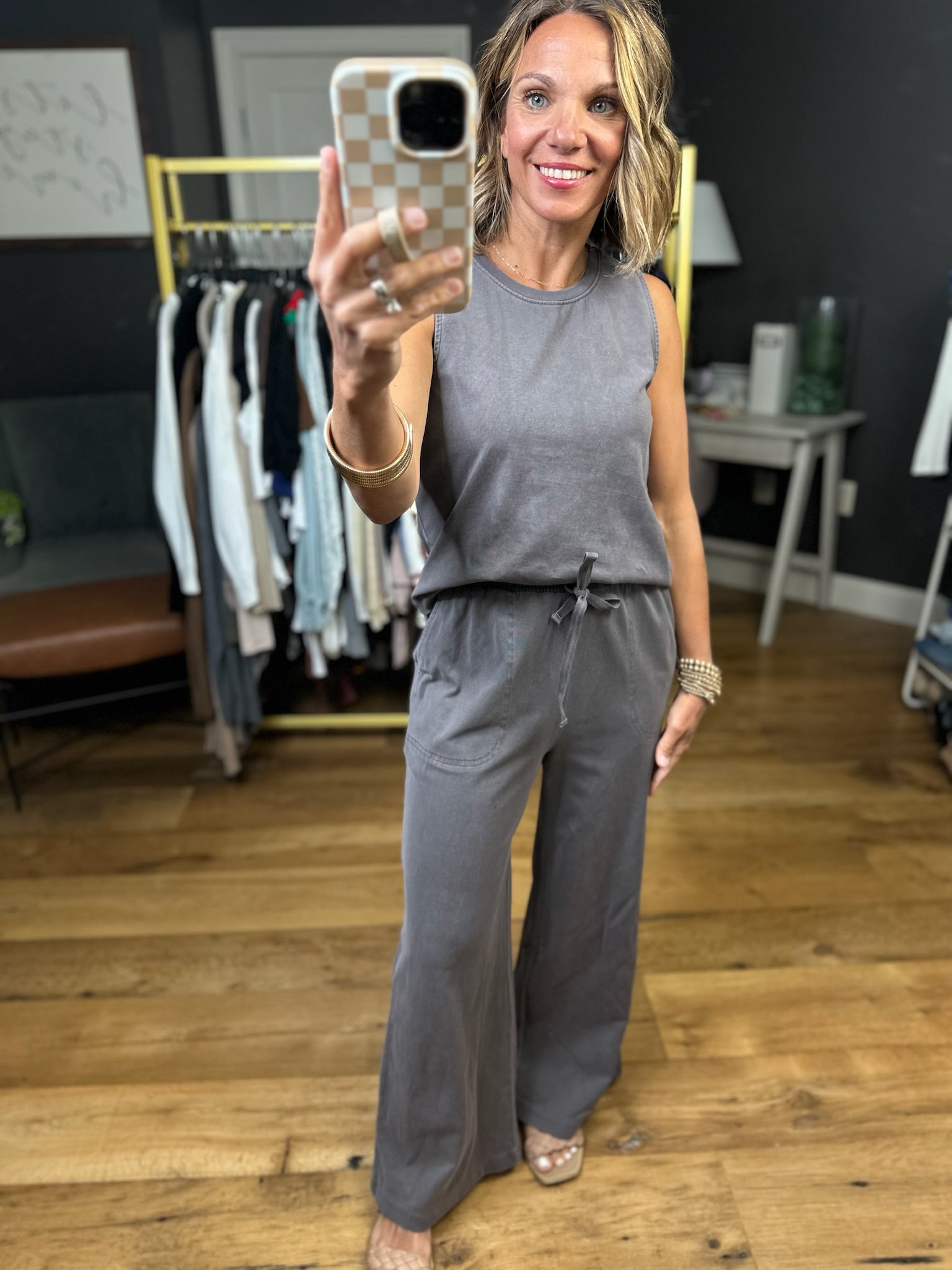 Going Places Wide-Leg Pant + Top Set - Multiple Options-Be Cool-Anna Kaytes Boutique, Women's Fashion Boutique in Grinnell, Iowa