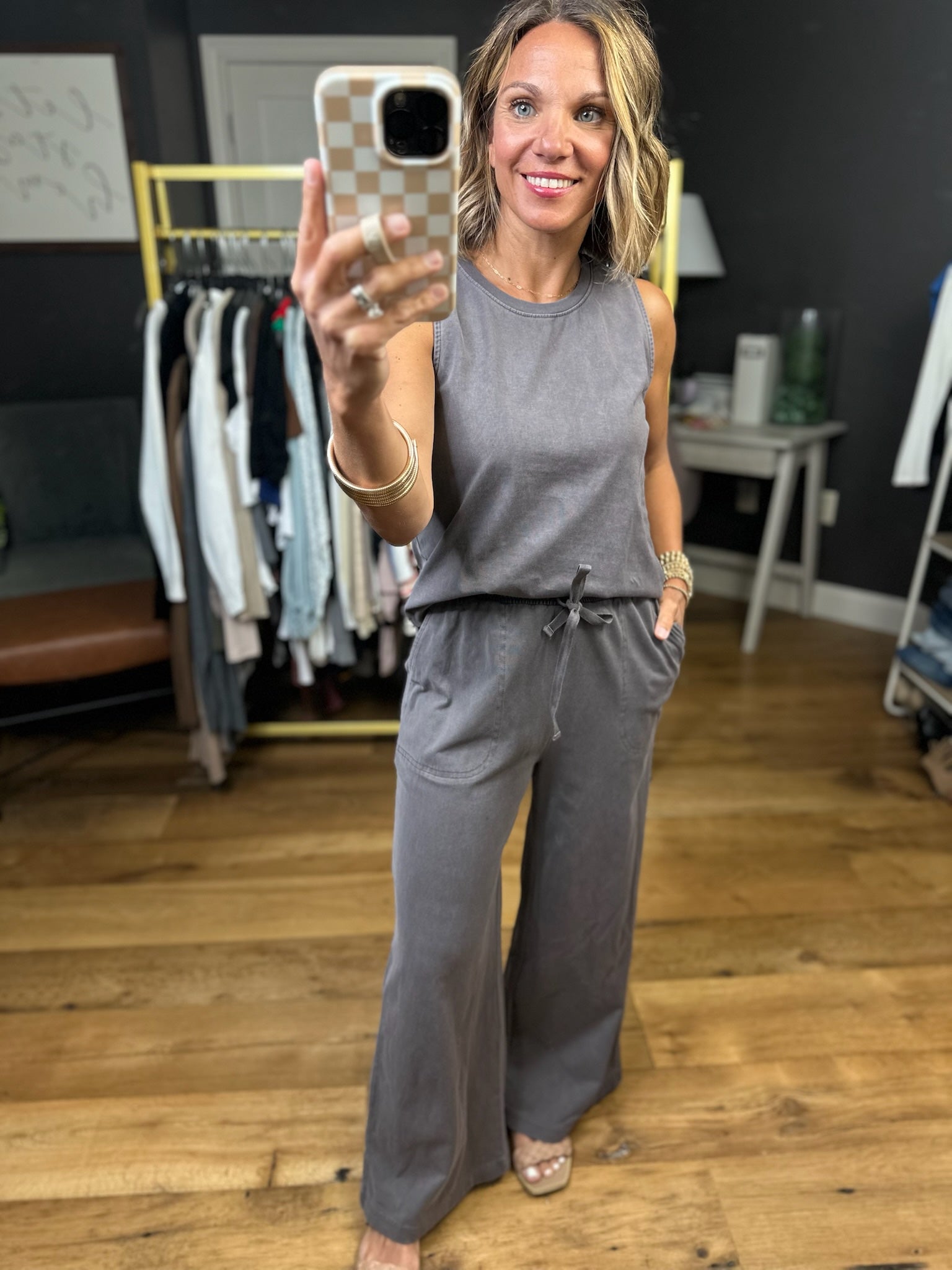 Going Places Wide-Leg Pant + Top Set - Multiple Options-Be Cool-Anna Kaytes Boutique, Women's Fashion Boutique in Grinnell, Iowa