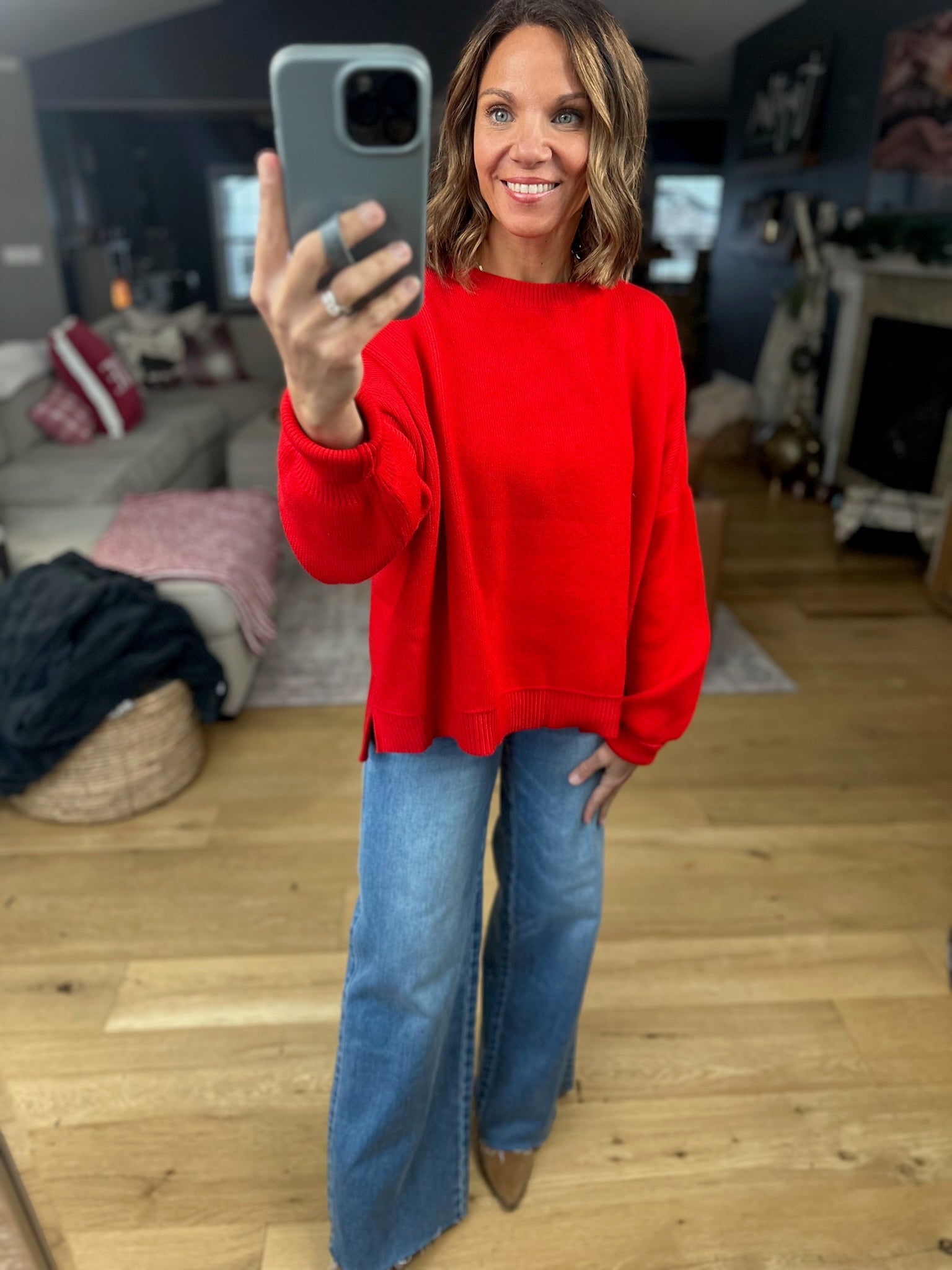 The Cozy Moment Sweater-Sweaters-She & Sky-Anna Kaytes Boutique, Women's Fashion Boutique in Grinnell, Iowa