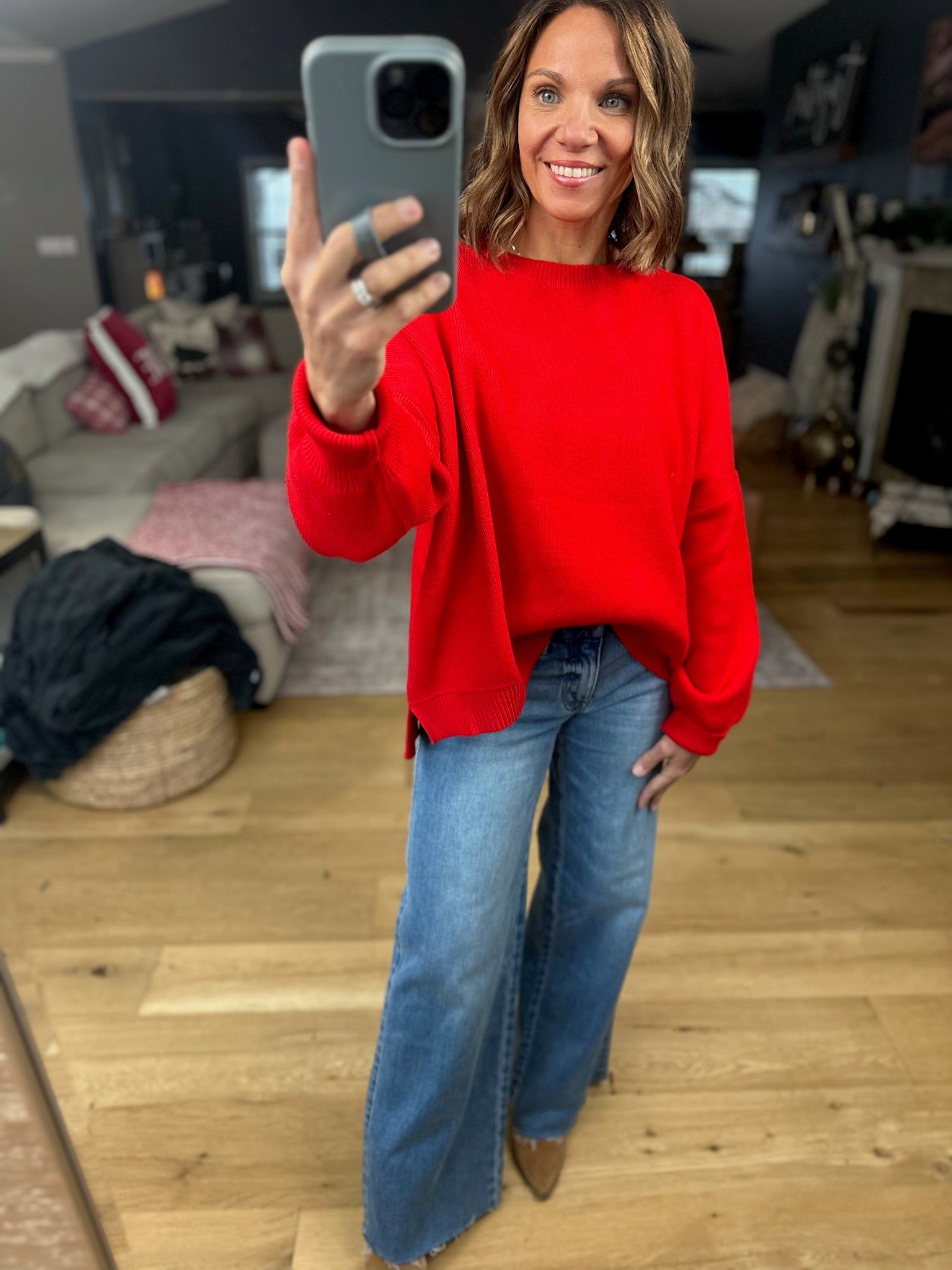 The Cozy Moment Sweater-Sweaters-She & Sky-Anna Kaytes Boutique, Women's Fashion Boutique in Grinnell, Iowa