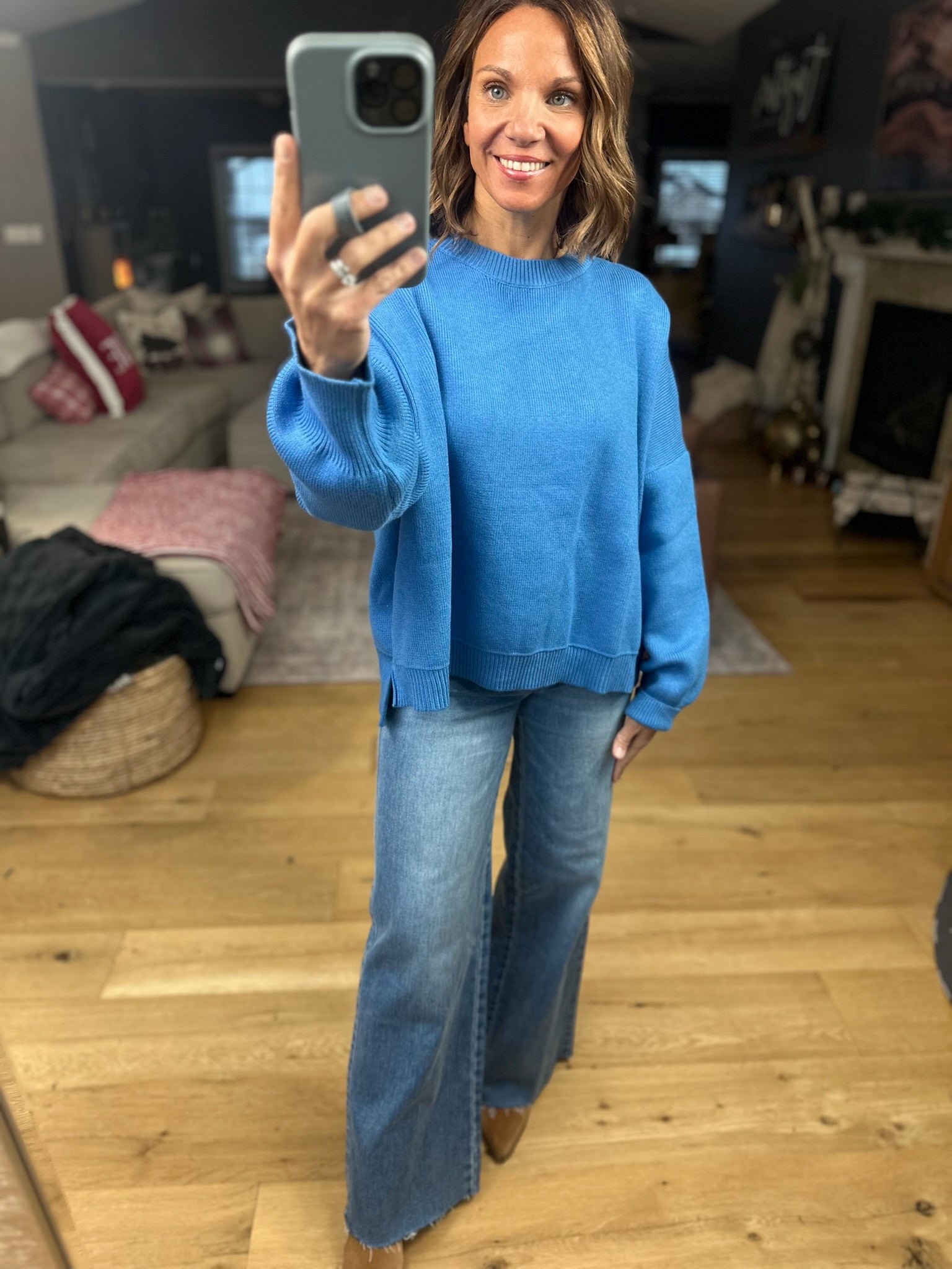 The Cozy Moment Sweater-Sweaters-She & Sky-Anna Kaytes Boutique, Women's Fashion Boutique in Grinnell, Iowa