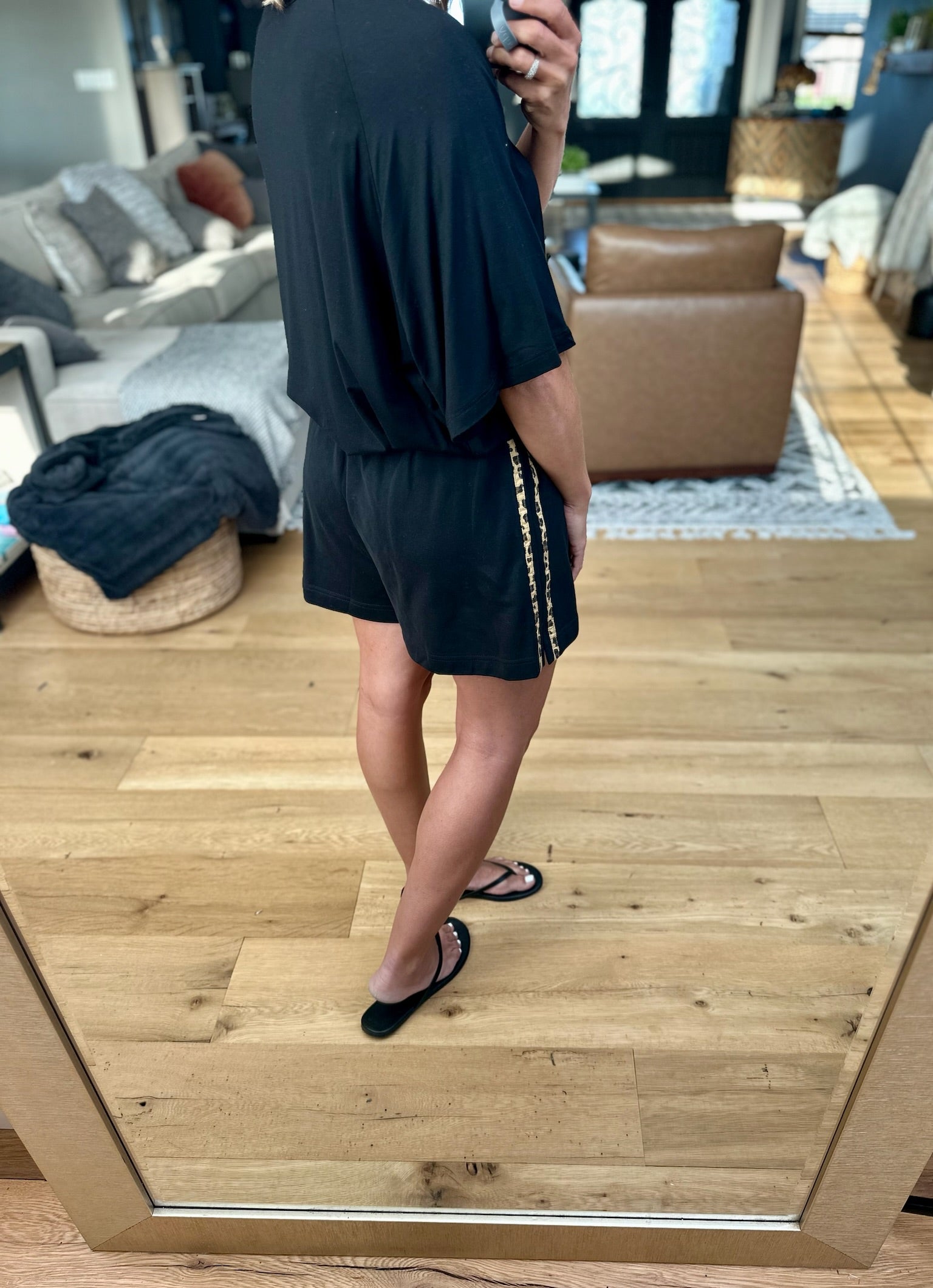 Run Wild Leopard Print Shorts-Wishlist-Anna Kaytes Boutique, Women's Fashion Boutique in Grinnell, Iowa