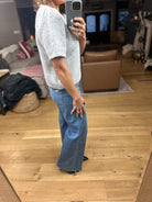 My Brave Side Short Sleeve Cardigan-Sweaters-& Merci-Anna Kaytes Boutique, Women's Fashion Boutique in Grinnell, Iowa