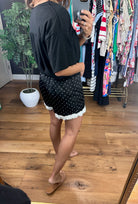 Perks Of Love Polka-Dot Shorts-Shorts-davi & dani-Anna Kaytes Boutique, Women's Fashion Boutique in Grinnell, Iowa