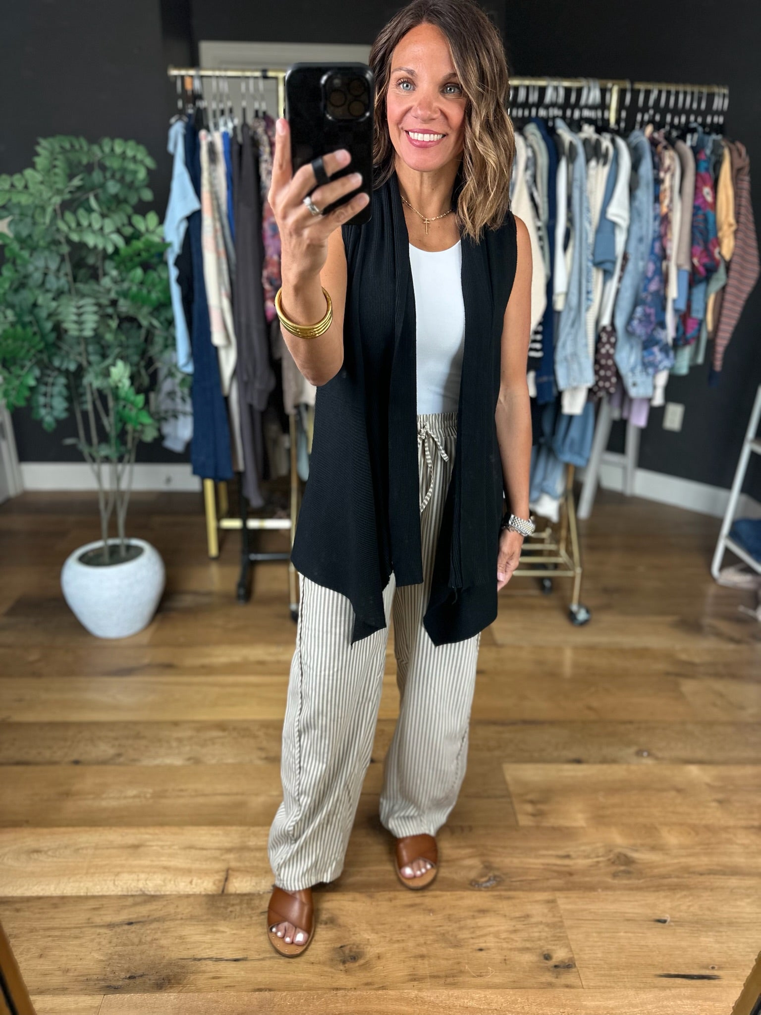 In The Moment Knit Vest-Sleeveless-Allie Rose-Anna Kaytes Boutique, Women's Fashion Boutique in Grinnell, Iowa