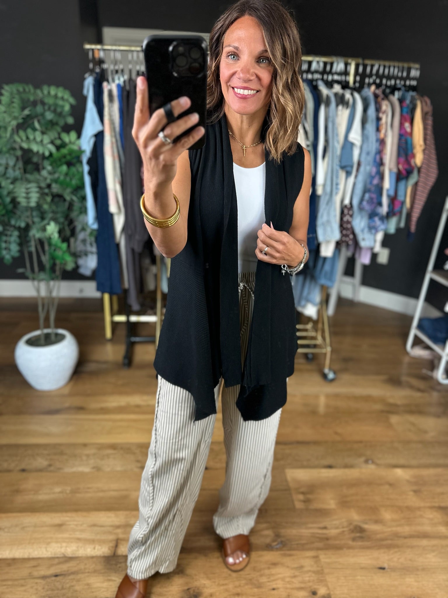 In The Moment Knit Vest-Sleeveless-Allie Rose-Anna Kaytes Boutique, Women's Fashion Boutique in Grinnell, Iowa