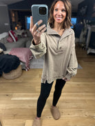 The Best Days Henley-Sweaters-Very J-Anna Kaytes Boutique, Women's Fashion Boutique in Grinnell, Iowa