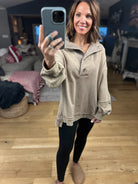 The Best Days Henley-Sweaters-Very J-Anna Kaytes Boutique, Women's Fashion Boutique in Grinnell, Iowa