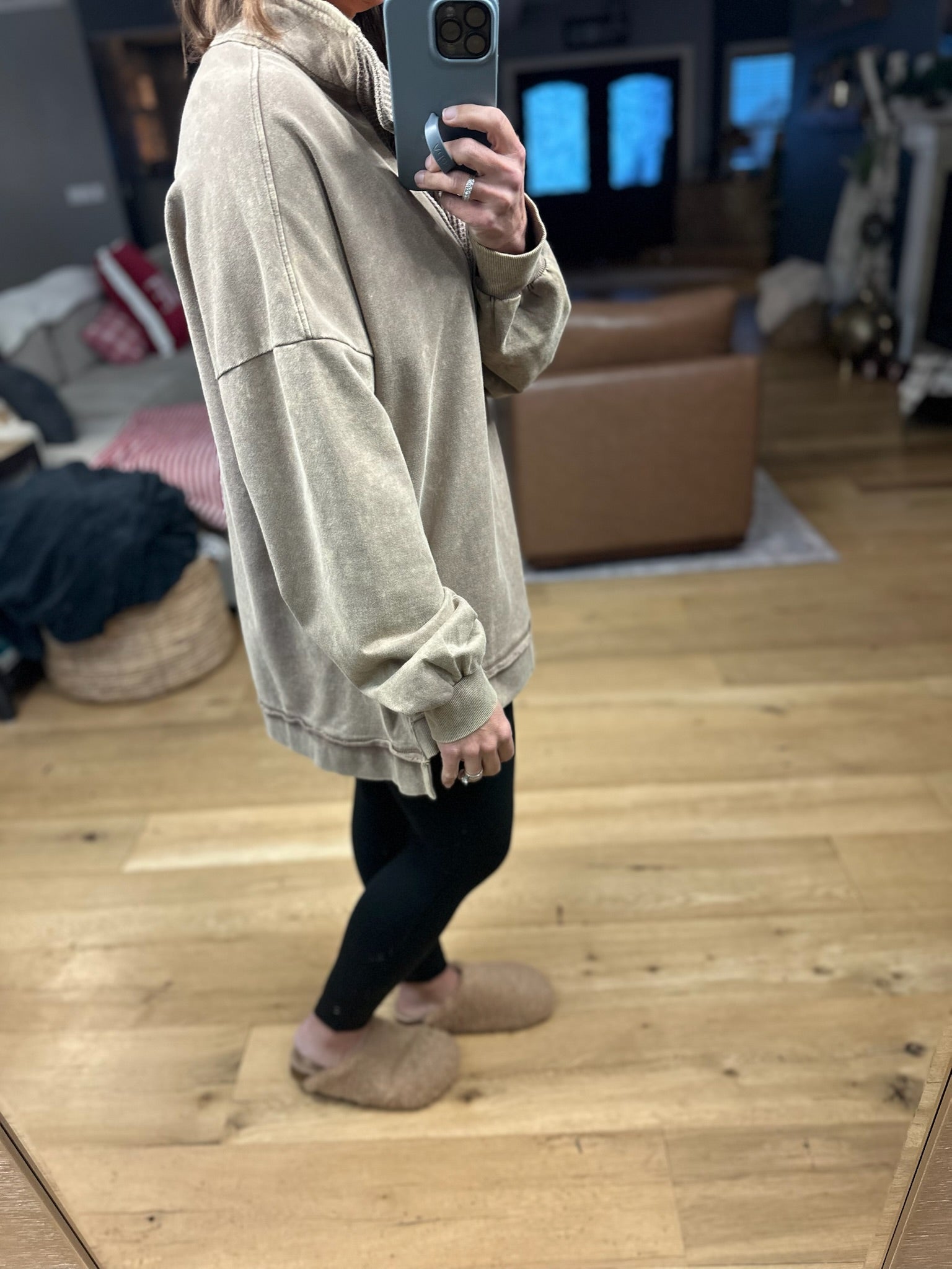 The Best Days Henley-Sweaters-Very J-Anna Kaytes Boutique, Women's Fashion Boutique in Grinnell, Iowa