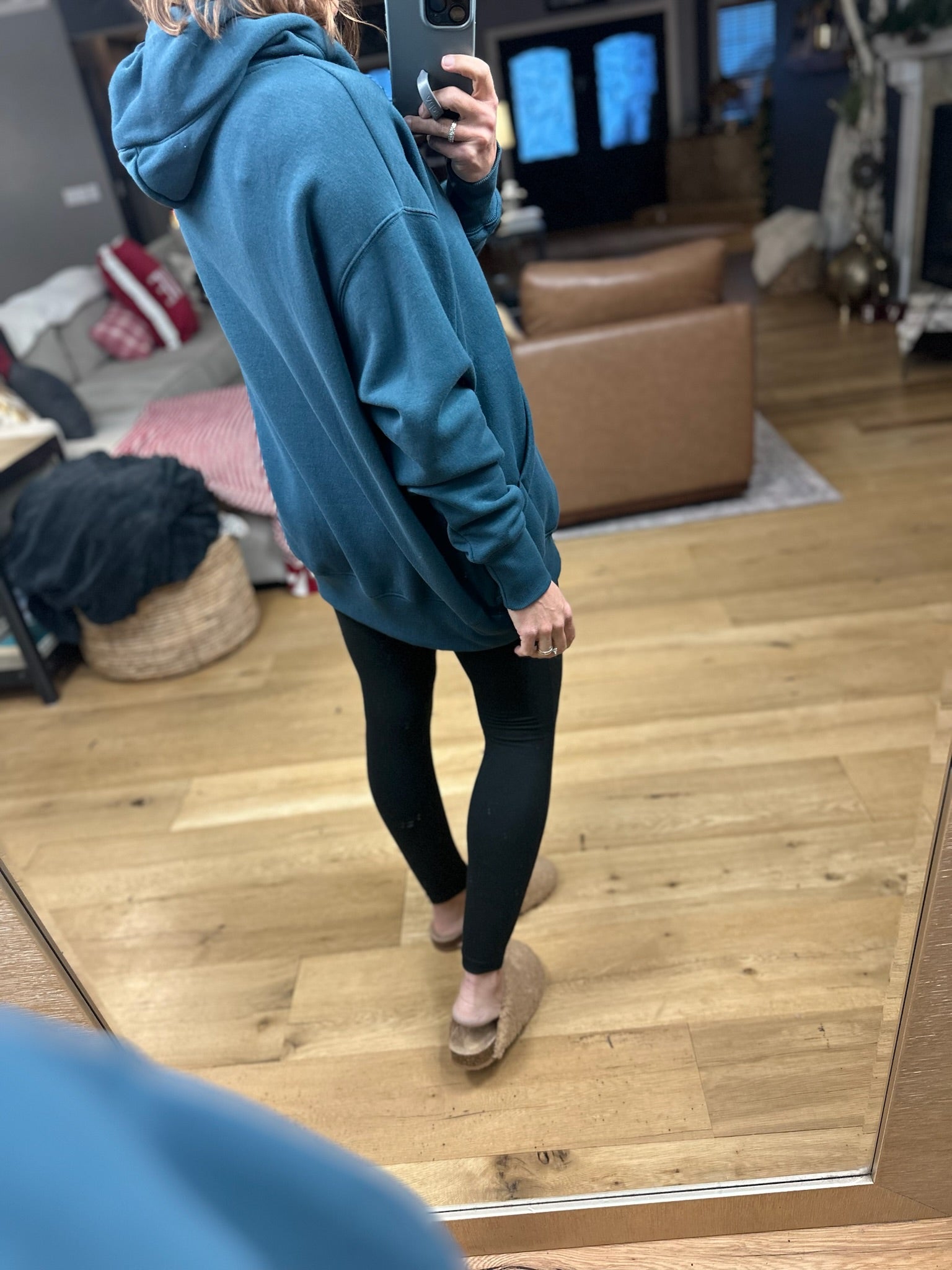 Daydreamer Pocket Hoodie-Sweaters-Mono B-Anna Kaytes Boutique, Women's Fashion Boutique in Grinnell, Iowa