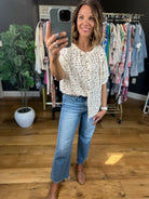 Everywhere With You Floral Top-Short Sleeves-Vine & Love-Anna Kaytes Boutique, Women's Fashion Boutique in Grinnell, Iowa
