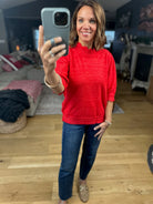 Close To Heaven Scalloped Knit Top-Sweaters-Vine & Love-Anna Kaytes Boutique, Women's Fashion Boutique in Grinnell, Iowa