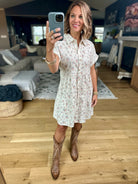 Back In The Country Floral Button-Down Dress-Wishlist-Anna Kaytes Boutique, Women's Fashion Boutique in Grinnell, Iowa