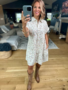 Back In The Country Floral Button-Down Dress-Wishlist-Anna Kaytes Boutique, Women's Fashion Boutique in Grinnell, Iowa