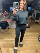 Home Alone Soft-Lining Lounge Set-Sweaters-Cherish-Anna Kaytes Boutique, Women's Fashion Boutique in Grinnell, Iowa