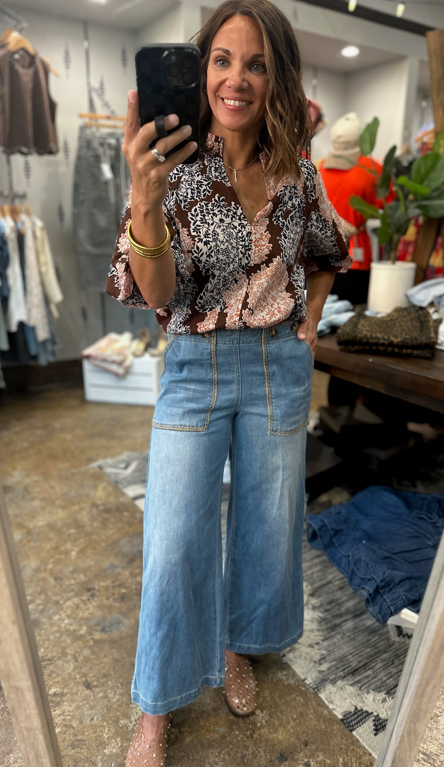 The Julia High-Rise Crop Denim-Pants-ee:some-Anna Kaytes Boutique, Women's Fashion Boutique in Grinnell, Iowa