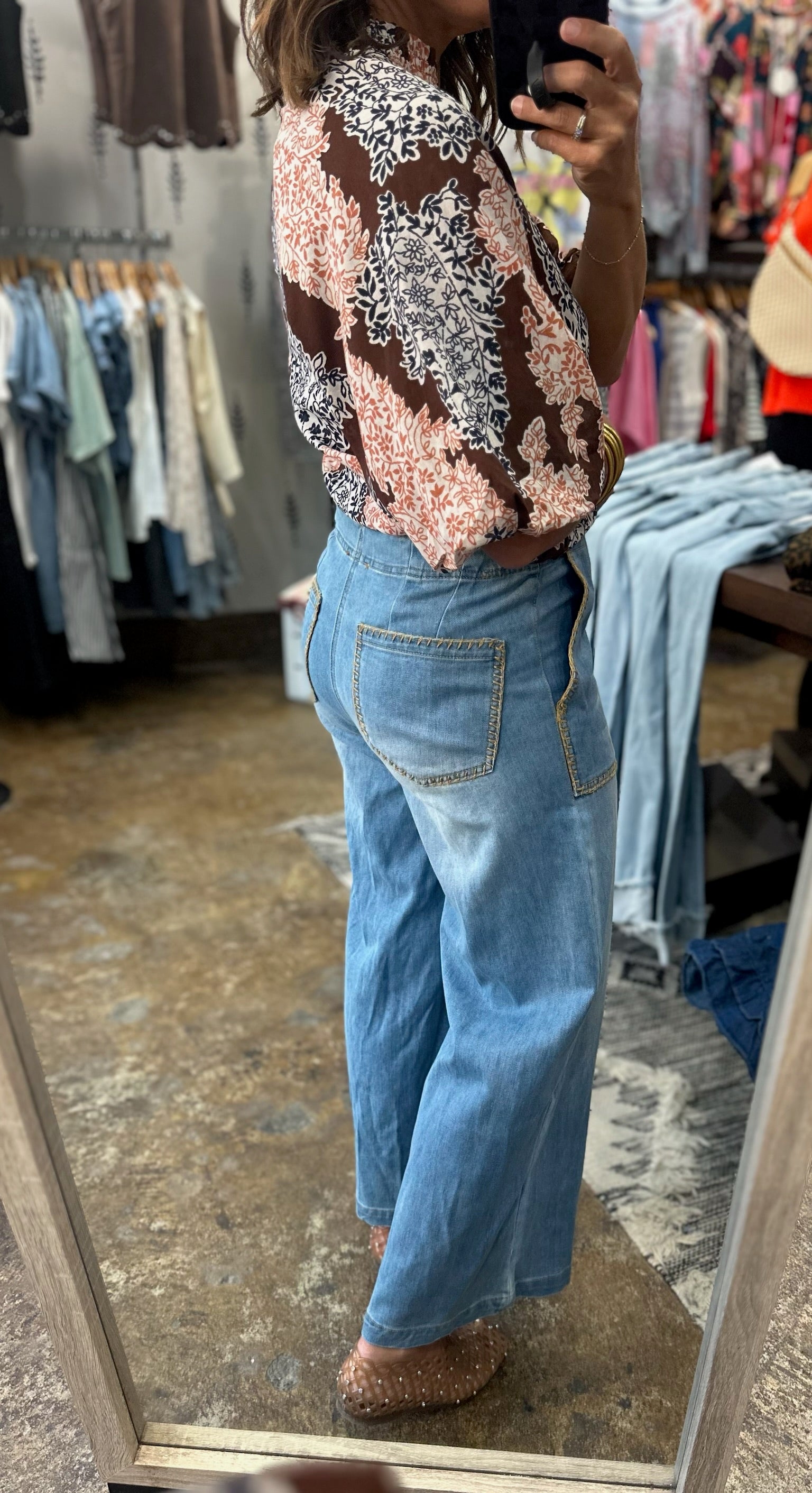 The Julia High-Rise Crop Denim-Pants-ee:some-Anna Kaytes Boutique, Women's Fashion Boutique in Grinnell, Iowa