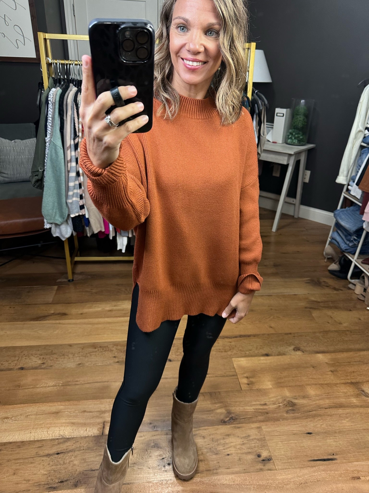 Quick Decision Ribbed Sweater With Side-Slit Detail - Multiple Options