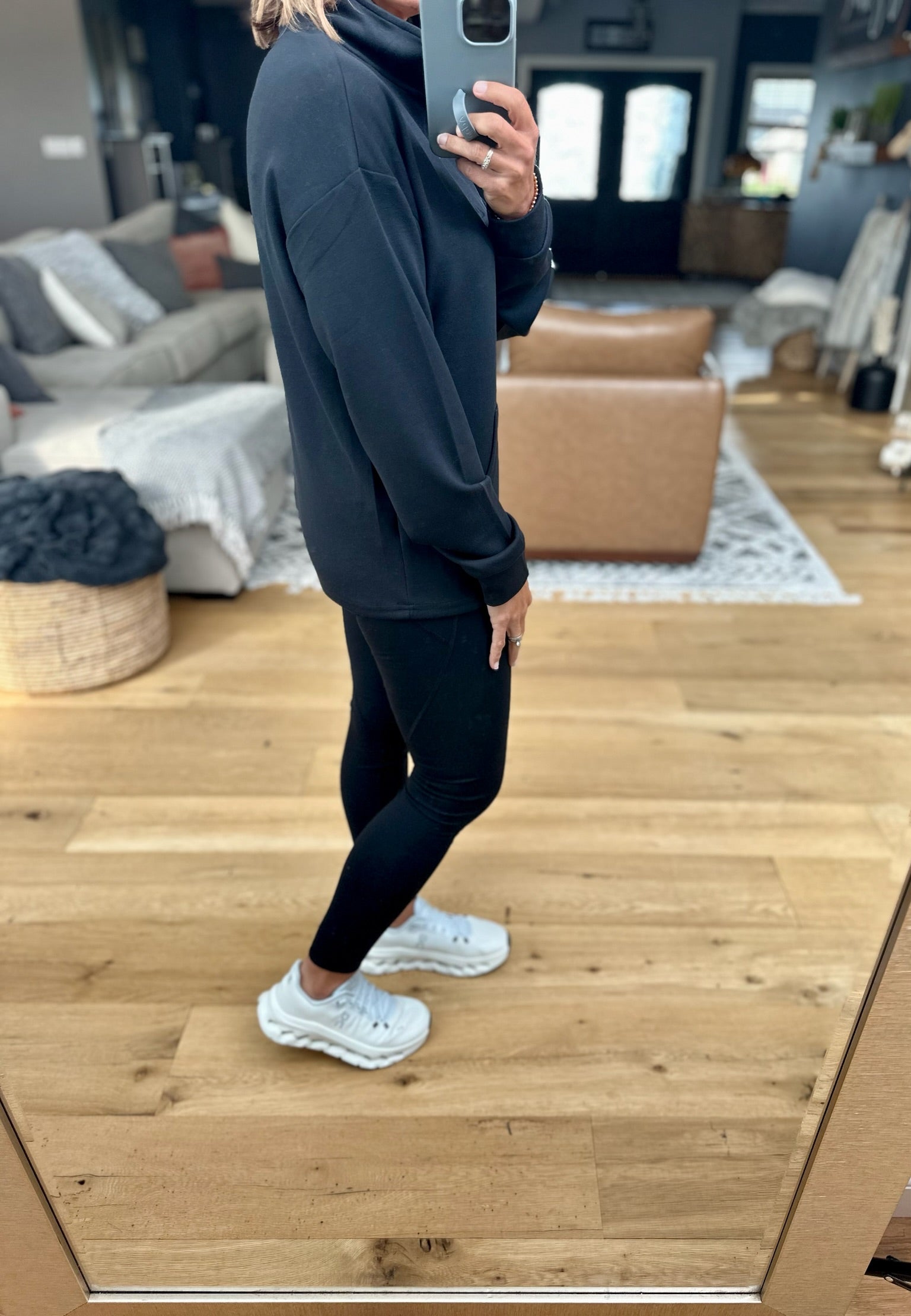 Time Goes By Quarter-Zip Pullover-Thread & Supply-Anna Kaytes Boutique, Women's Fashion Boutique in Grinnell, Iowa