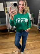 Merry Crew Sweater - Multiple Options-Wishlist-Anna Kaytes Boutique, Women's Fashion Boutique in Grinnell, Iowa