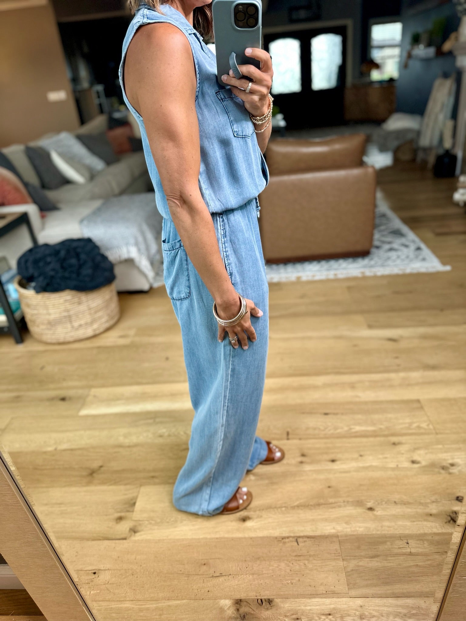 Everything We Have Tencel Jumpsuit-Wishlist-Anna Kaytes Boutique, Women's Fashion Boutique in Grinnell, Iowa