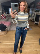 Uptown Charm Mock-Neck Long Sleeve Knit-Sweaters-Hem & Thread-Anna Kaytes Boutique, Women's Fashion Boutique in Grinnell, Iowa