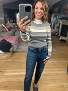 Uptown Charm Mock-Neck Long Sleeve Knit-Sweaters-Hem & Thread-Anna Kaytes Boutique, Women's Fashion Boutique in Grinnell, Iowa