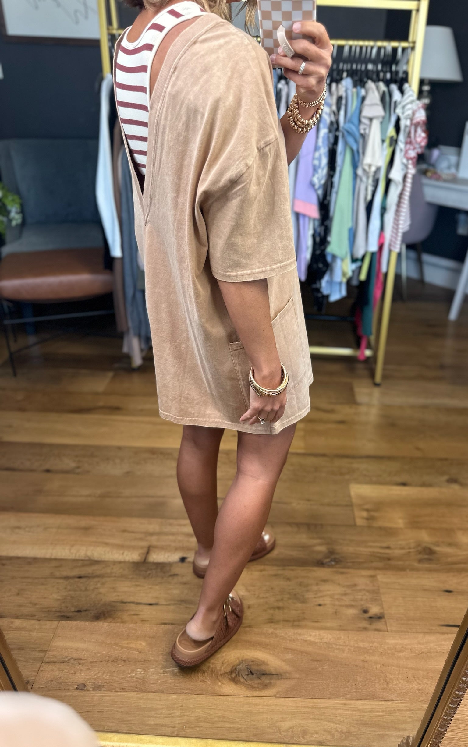 Keeping Tabs Pocket Romper - Multiple Options-Eesome-Anna Kaytes Boutique, Women's Fashion Boutique in Grinnell, Iowa