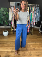 Called Upon Striped Flutter Sleeve Top-Short Sleeves-Vine & Love-Anna Kaytes Boutique, Women's Fashion Boutique in Grinnell, Iowa