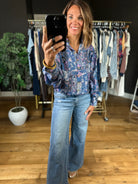 New Directions Button-Down Top-Long Sleeves-ee:some-Anna Kaytes Boutique, Women's Fashion Boutique in Grinnell, Iowa