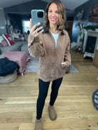 The Rosie Barn Jacket-Jackets-Olivaceous-Anna Kaytes Boutique, Women's Fashion Boutique in Grinnell, Iowa