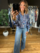 New Directions Button-Down Top-Long Sleeves-ee:some-Anna Kaytes Boutique, Women's Fashion Boutique in Grinnell, Iowa