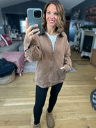 The Rosie Barn Jacket-Jackets-Olivaceous-Anna Kaytes Boutique, Women's Fashion Boutique in Grinnell, Iowa