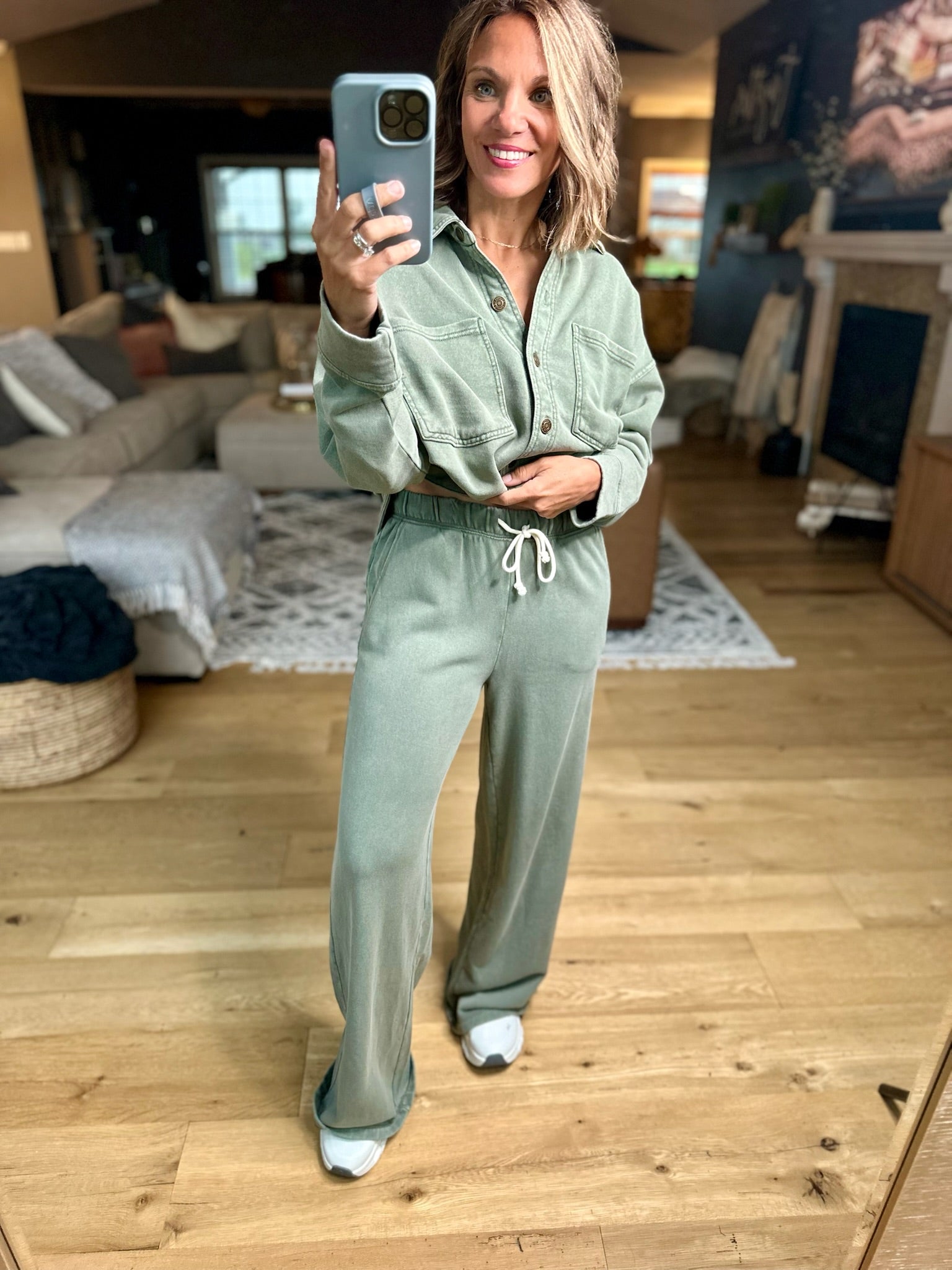 Z-Supply Hunter Knit Pant-Z Supply-Anna Kaytes Boutique, Women's Fashion Boutique in Grinnell, Iowa