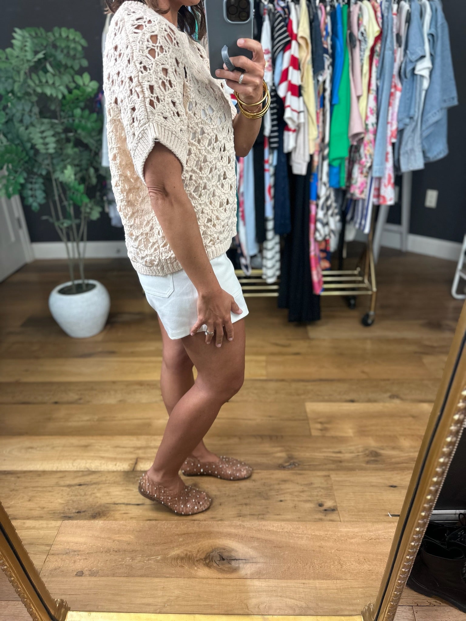 What I've Found Knit Top-Short Sleeves-ee:some-Anna Kaytes Boutique, Women's Fashion Boutique in Grinnell, Iowa