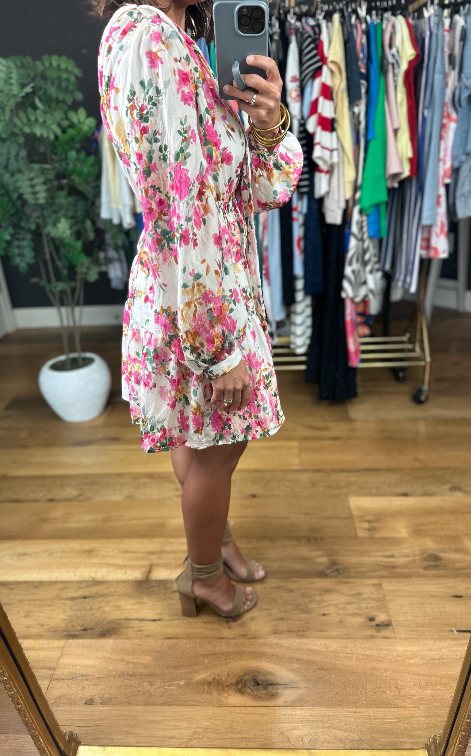 She Will Be Loved Floral Dress-Dresses-Fate-Anna Kaytes Boutique, Women's Fashion Boutique in Grinnell, Iowa